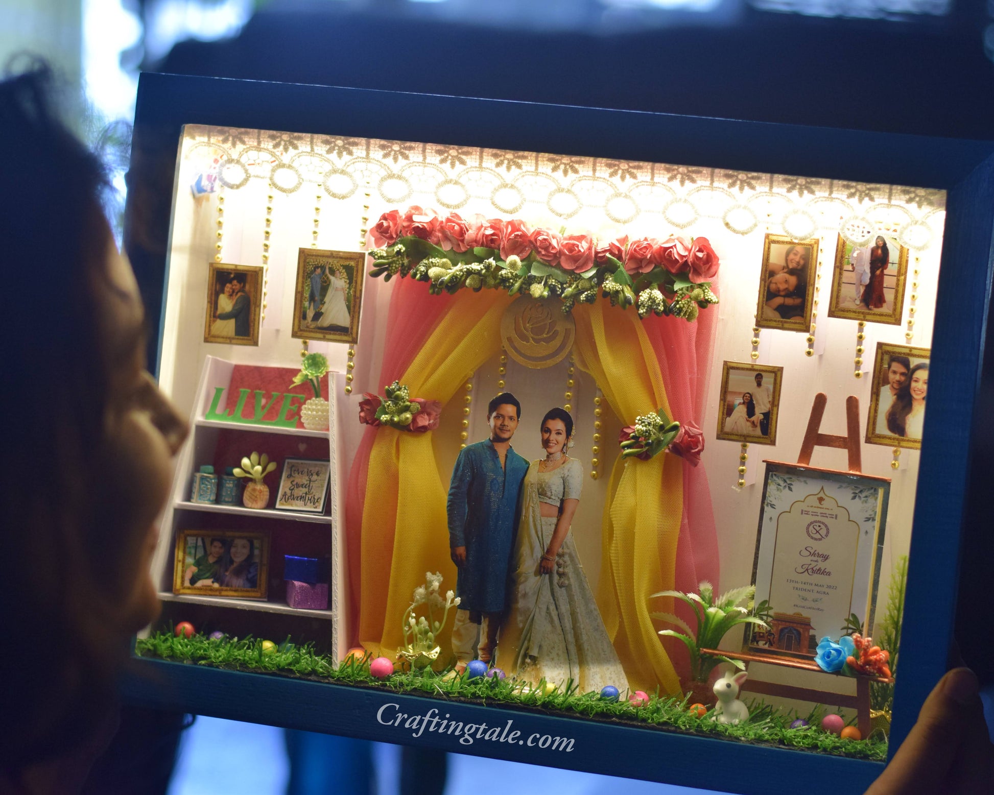 THE WEDDING Miniature Frame Design